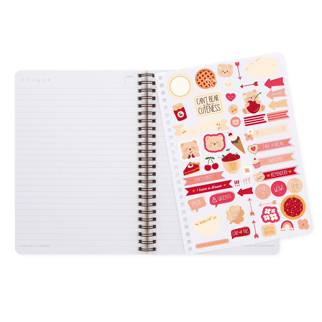 Large Spiral Notebook L15.5cm H21cm  0059 — immagine 5