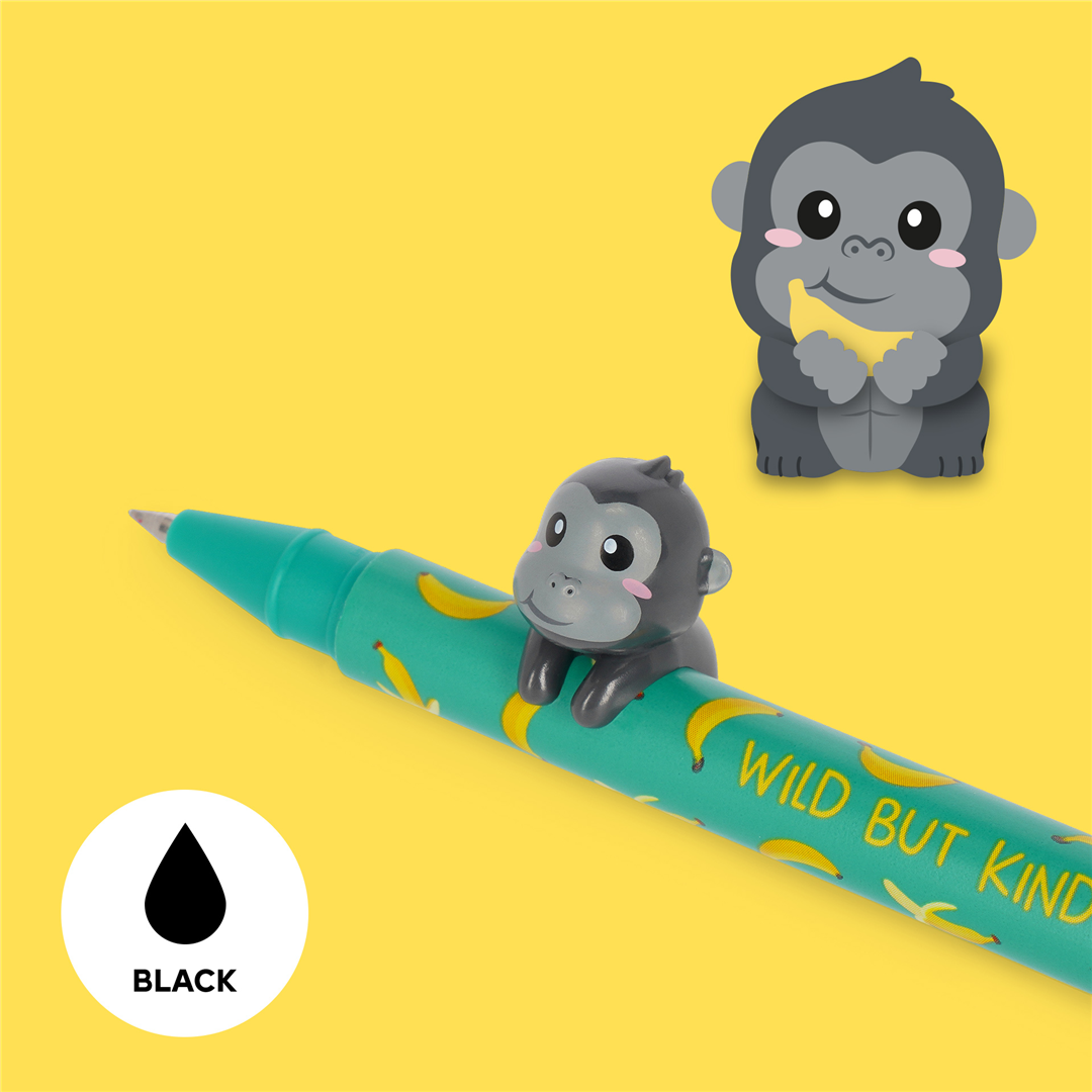 Penna Gel Lovely Friends  Gorilla — immagine 2