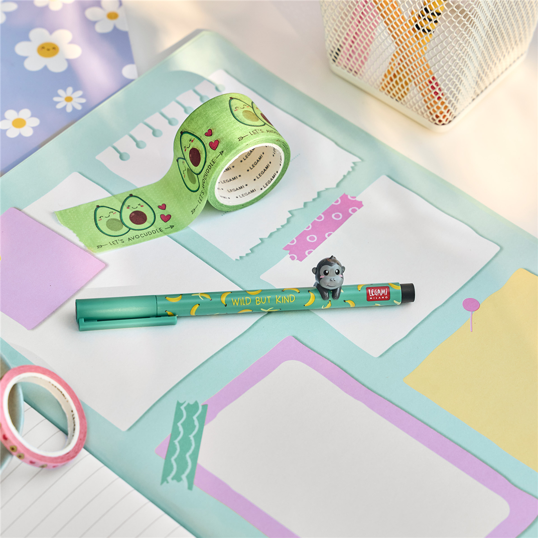 Penna Gel Lovely Friends  Gorilla — immagine 4