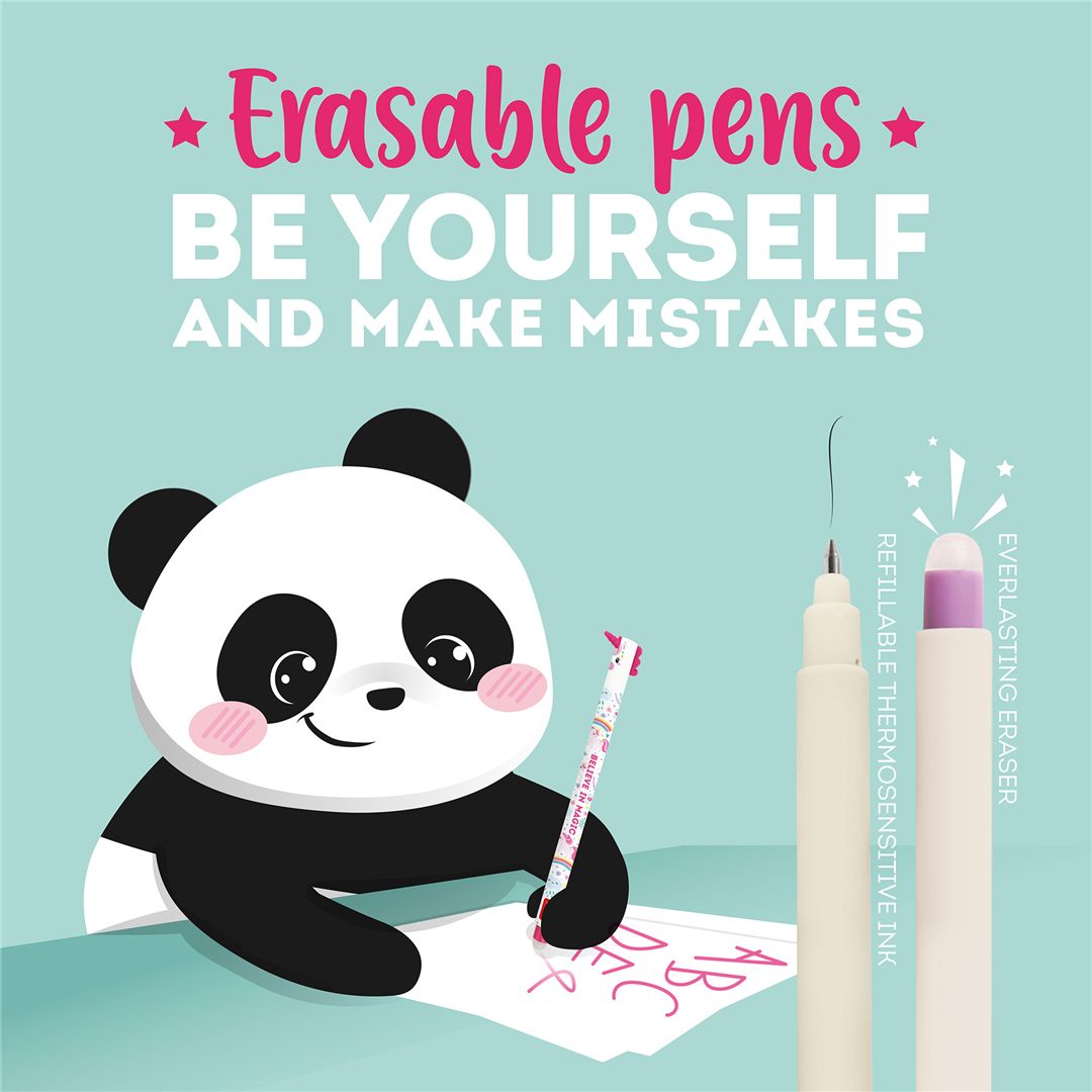 Penna Gel Cancellabile Gallina — immagine 7