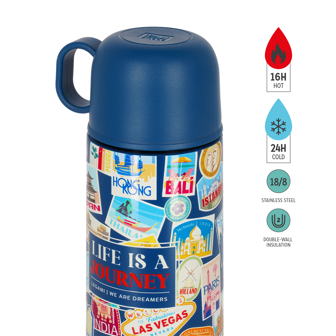 Bottiglia Termica Con Tazzina 500 Ml 0002 — immagine 2