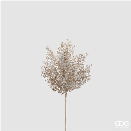 Cedro Glitter Ramo Gold H69cm