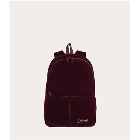 Zaino Otello Velluto Liscio 30 X 44 X 20cm 25 Bordeaux