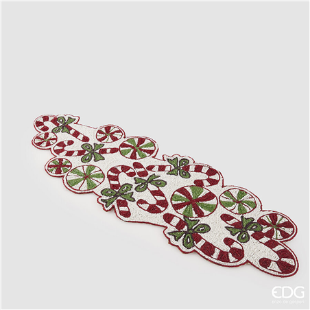 Runner Decoromix Perline 90x30cm Candycane