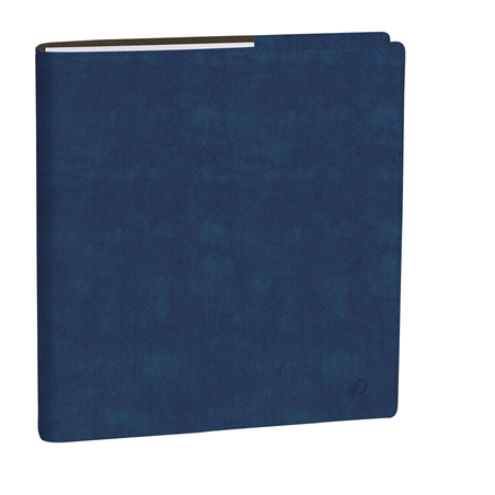 Agenda Q.v.esecutivo 16x16 7g Ov Roma Blu Navy