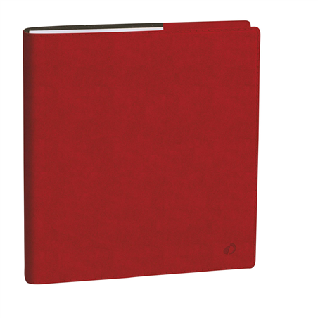 Agenda Q.v.esecutivo 16x16 7g Ov Roma Rosso