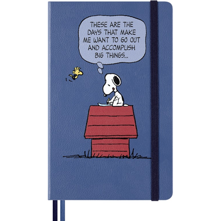 Taccuino Large A Righe Con Copertina Rigida Peanuts Snoopy