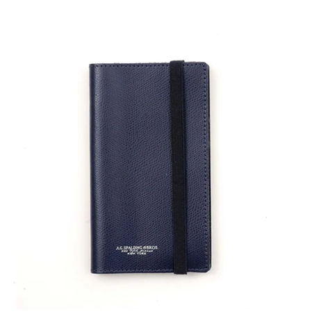 Agenda Settimanale Pocket Leather Easy Blu