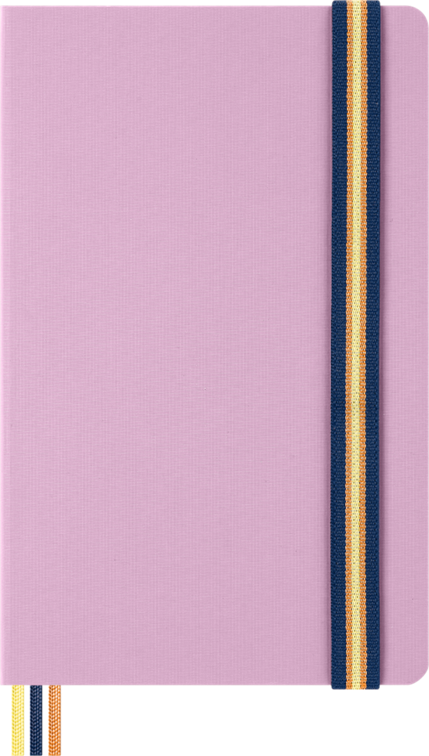Taccuino Large, A Righe, Hard Con Astuccio K-Way Rosa — immagine 2