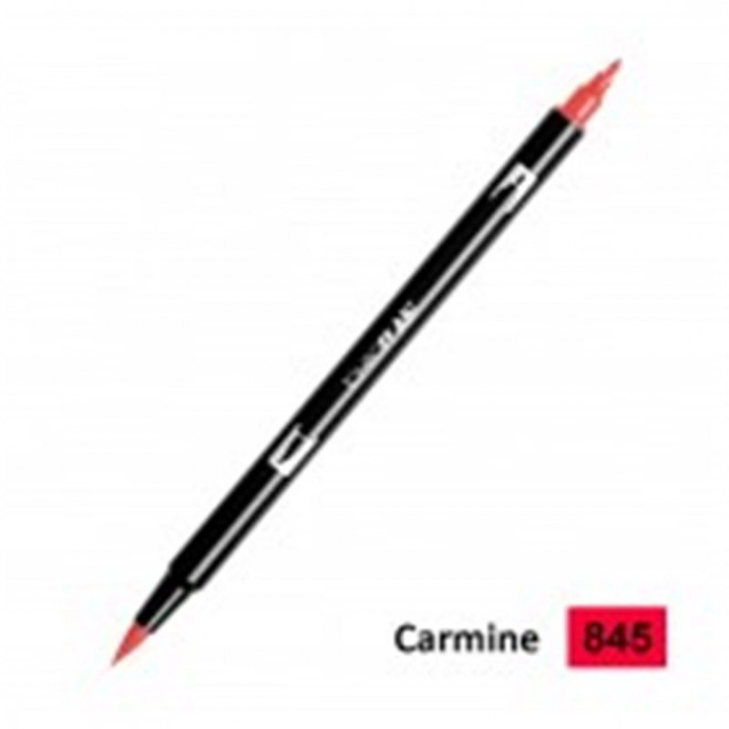 Tombow - Pennarello Dual Brush 845-Carmine