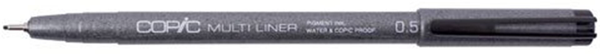 Pennarello Multiliner Nero 05-0,5mm