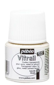 Colore Vitrail Trasparente 45 Ml 039-Nacre
