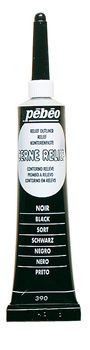 Contorno A Rilievo Vitrail Tubo 20 Ml Nero