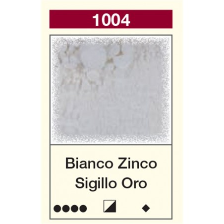 Vertecchi Per L'Arte Pigmento In Polvere 80 Ml Iridron 1004 Bianco Zinco Sigillo Oro