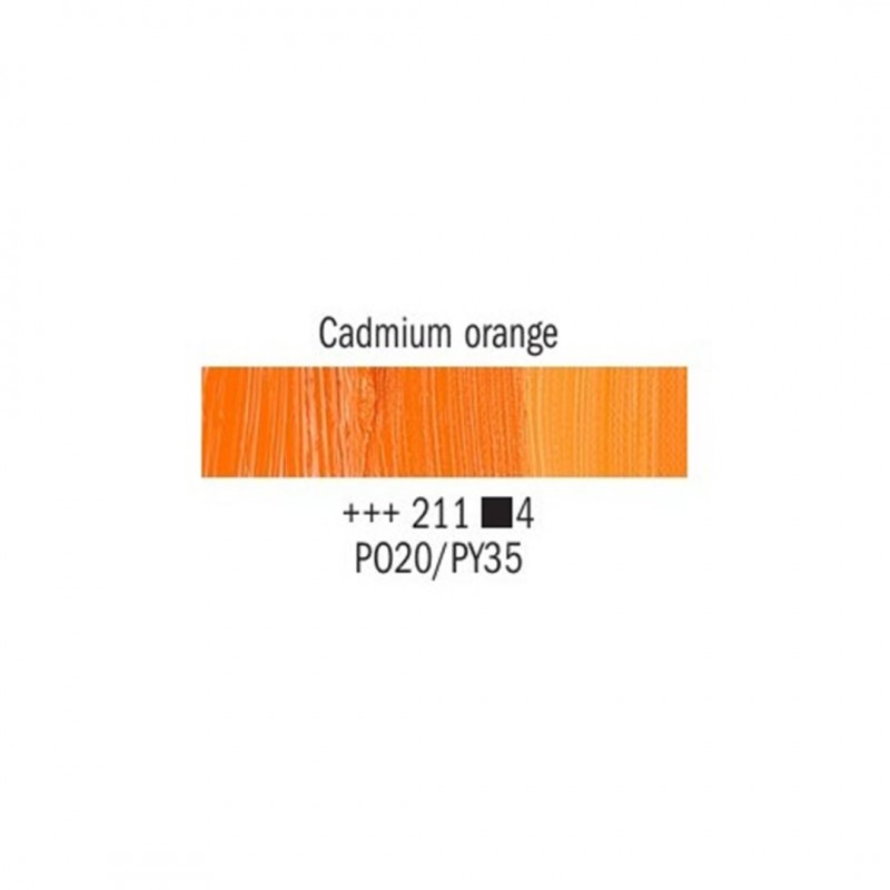 Rembrandt Oil 40 Ml Tube. Series 4-Cadmium Orange 211