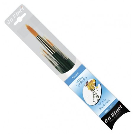 Set Pennelli Nova Synthetics Serie 4219 Pezzi 4