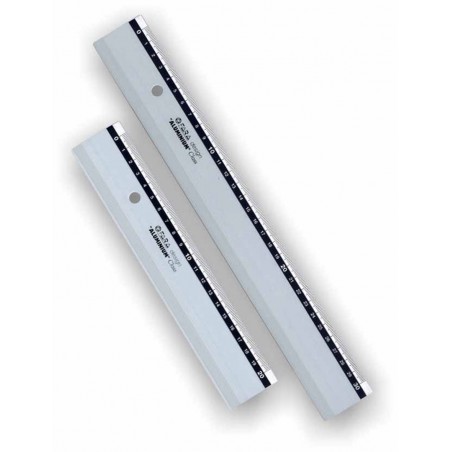 Riga Alluminio Cm.70 Bianco/nero