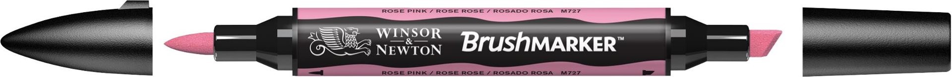 W&N - Pennarello Promarker Brush Rose Pink (M727) — immagine 2