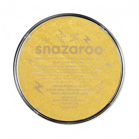 Snazaroo Colore Per Il Viso  Metallico 777-Oro