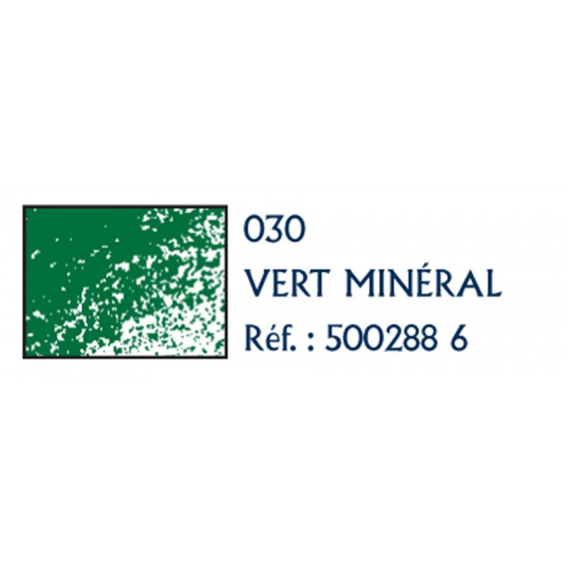 Contè À Paris 12 Pcs Pack Carre Colorato Sezione 6x6 Mm 288-Verde Minerale