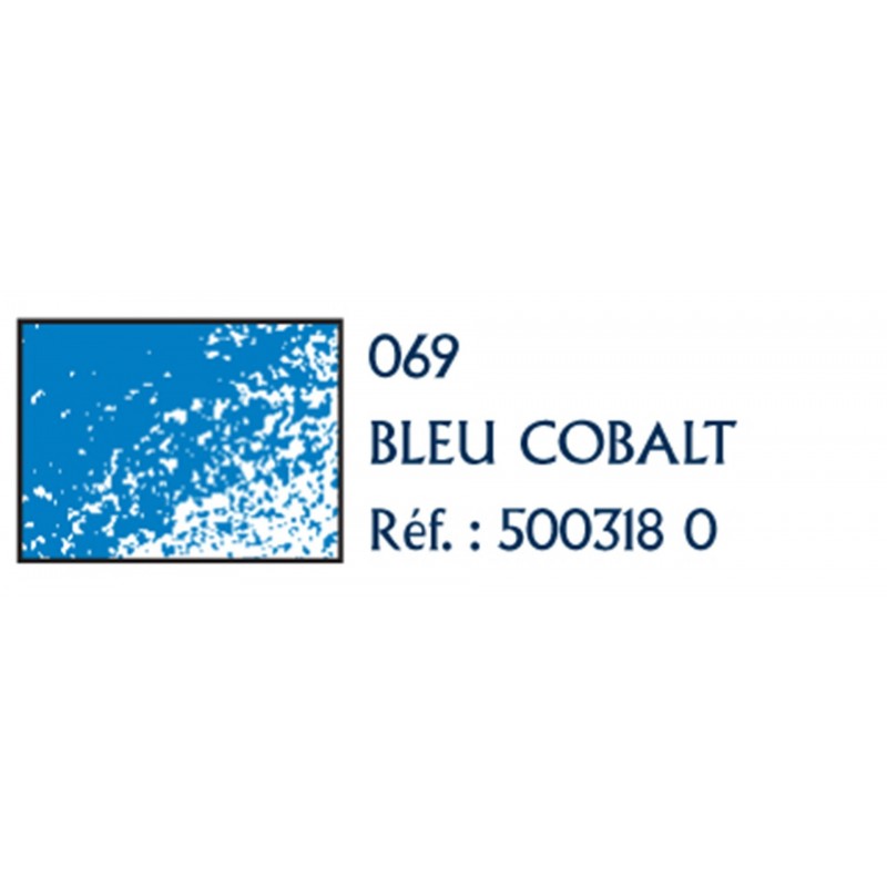 Contè À Paris 12 Pcs Pack Carre Colorato Sezione 6x6 Mm 318-Blu Cobalto