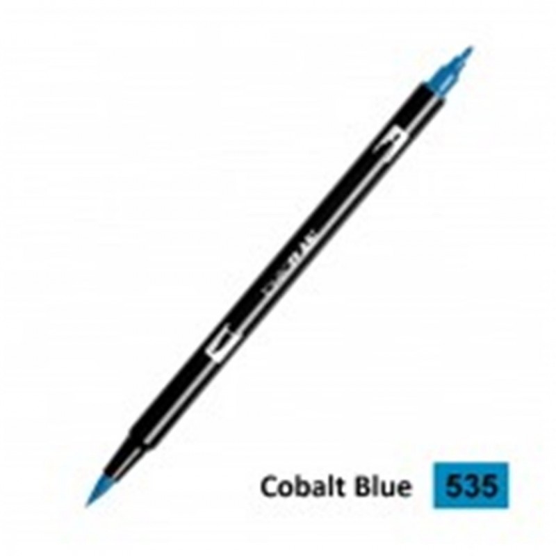 Tombow Pennarello Dual Brush 535-Cobalt Blue