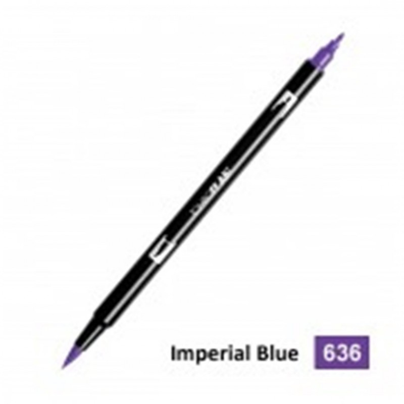 Tombow Pennarello Dual Brush 636-Imperial Purple