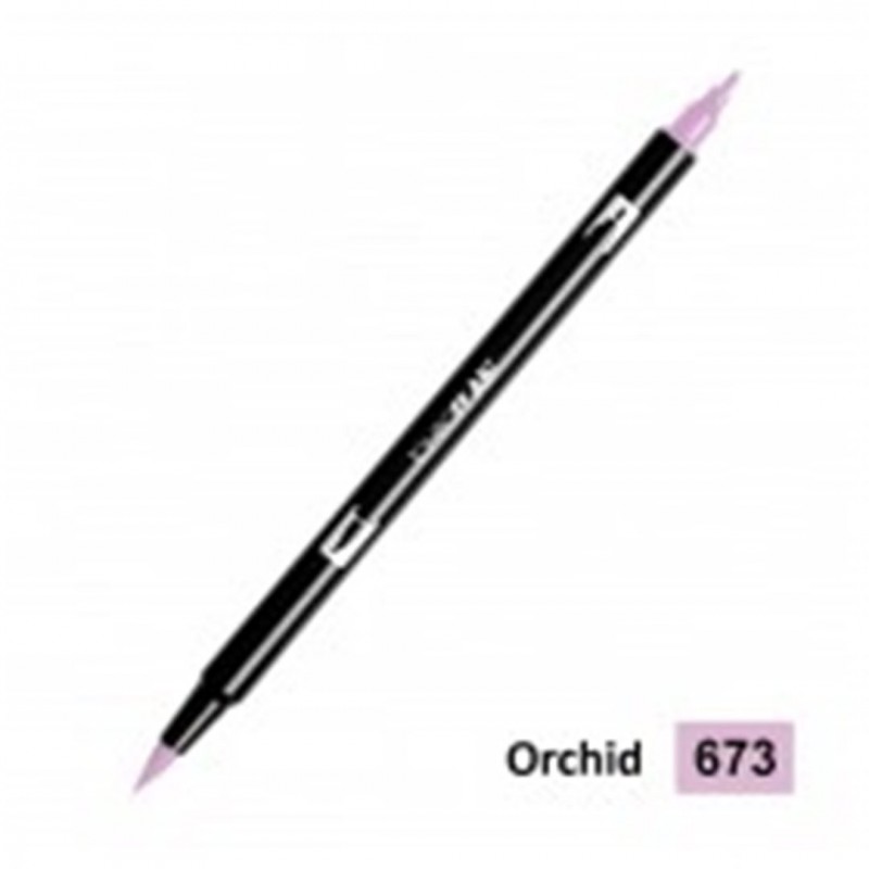 Tombow Pennarello Dual Brush 673-Orchid