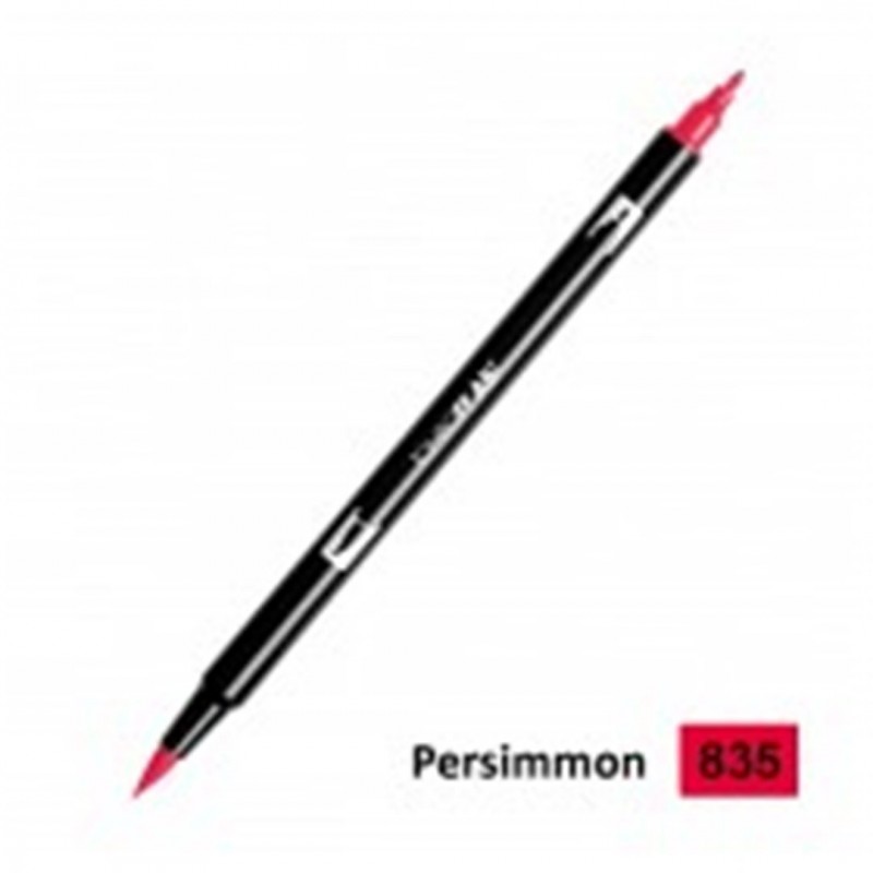 Tombow Pennarello Dual Brush 835-Persimmon