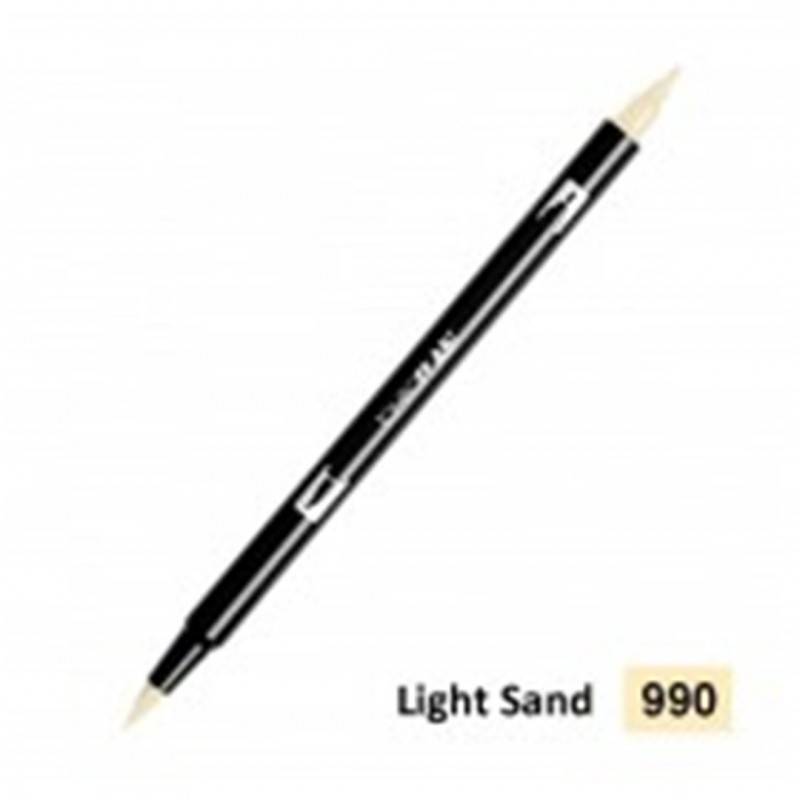 Tombow Pennarello Dual Brush 990-Light Sand