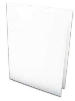Biglietto Dopp Ver A5 Gr.220x248 Pz. 50 09 - Bianco Weiss — immagine 2