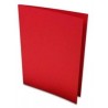 Double Card A5 Gr.220x248 Pcs. 50 36 - Red | Roessler Paperado
