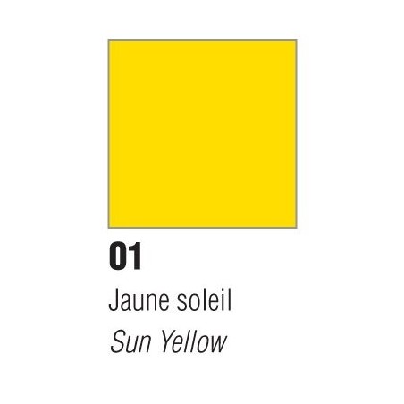 Colore Vitrea160 45 Ml Effetto Brillante 001-Giallo Sole