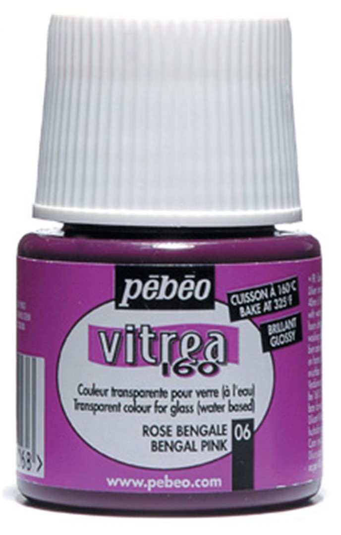 Colore Vitrea160 45 Ml Effetto Brillante 006-Rosa Bengala — immagine 2