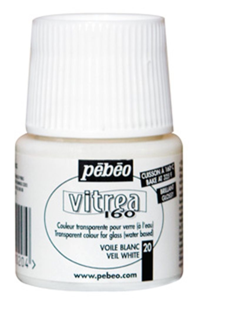 Colore Vitrea160 45 Ml Effetto Brillante 020-Velo Bianco — immagine 2