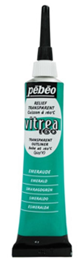 Contorni A Rilievo Vitrea 160 20 Ml  65 Smeraldo — immagine 2