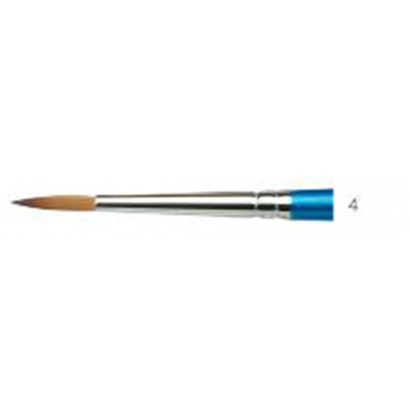 N. 4 Tondo Manico Corto  Serie 111 Cotman  Pennello Per Acquarello