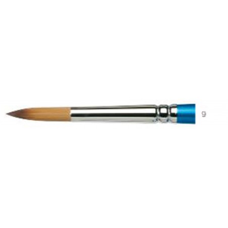N. 9 Tondo Manico Corto  Serie 111 Cotman  Pennello Per Acquarello