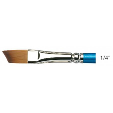N. 1-4 - 6 Mmobliquo Manico Corto Serie 667 Cotman Pennello Per Acquarello