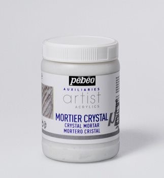 Malta Mortier Cristallo Artist Acrylics Barattolo 250 Ml