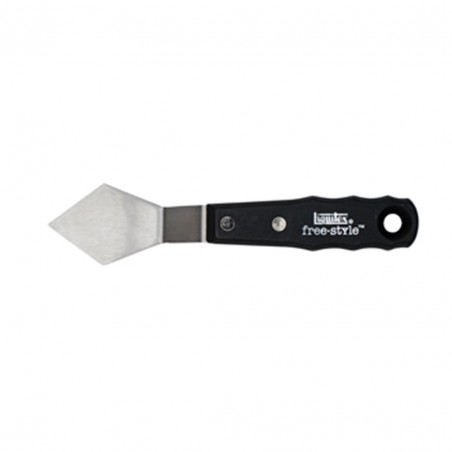 Spatola Per Dipingere Larga N° 5 - Lung: 7 Cm - Larg: 5 Cm
