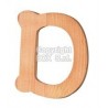 Alphabet Letter Cm7,5 Wood D | Stamperia