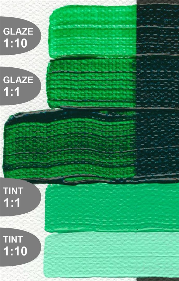 Acrilico  Ml59 Sr.4 Heavy Body 1275-Verde Phtalo/gi — immagine 2