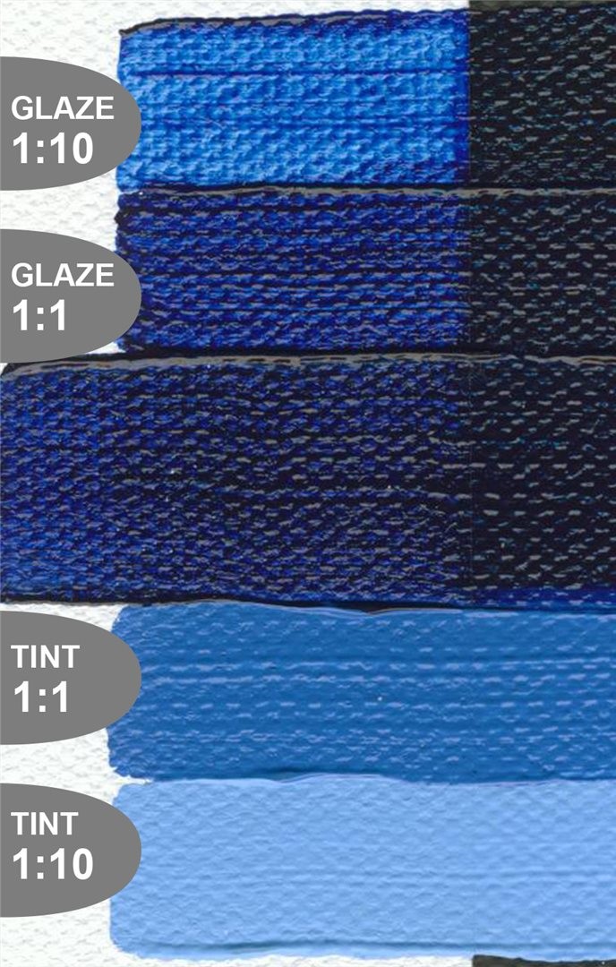 Acrilico  Ml59 Sr.7 Heavy Body 1005-Blu Anthraquino — immagine 2