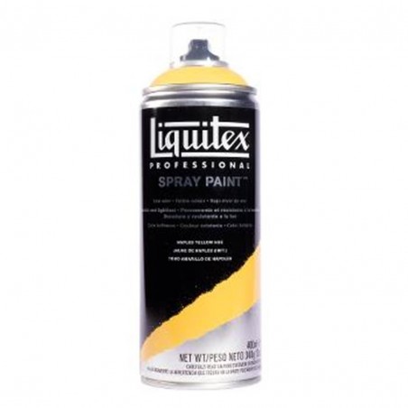 Acrylic Color  Spray Paint 400 Ml - 0601 Napoli Yellow Imitation | Liquitex