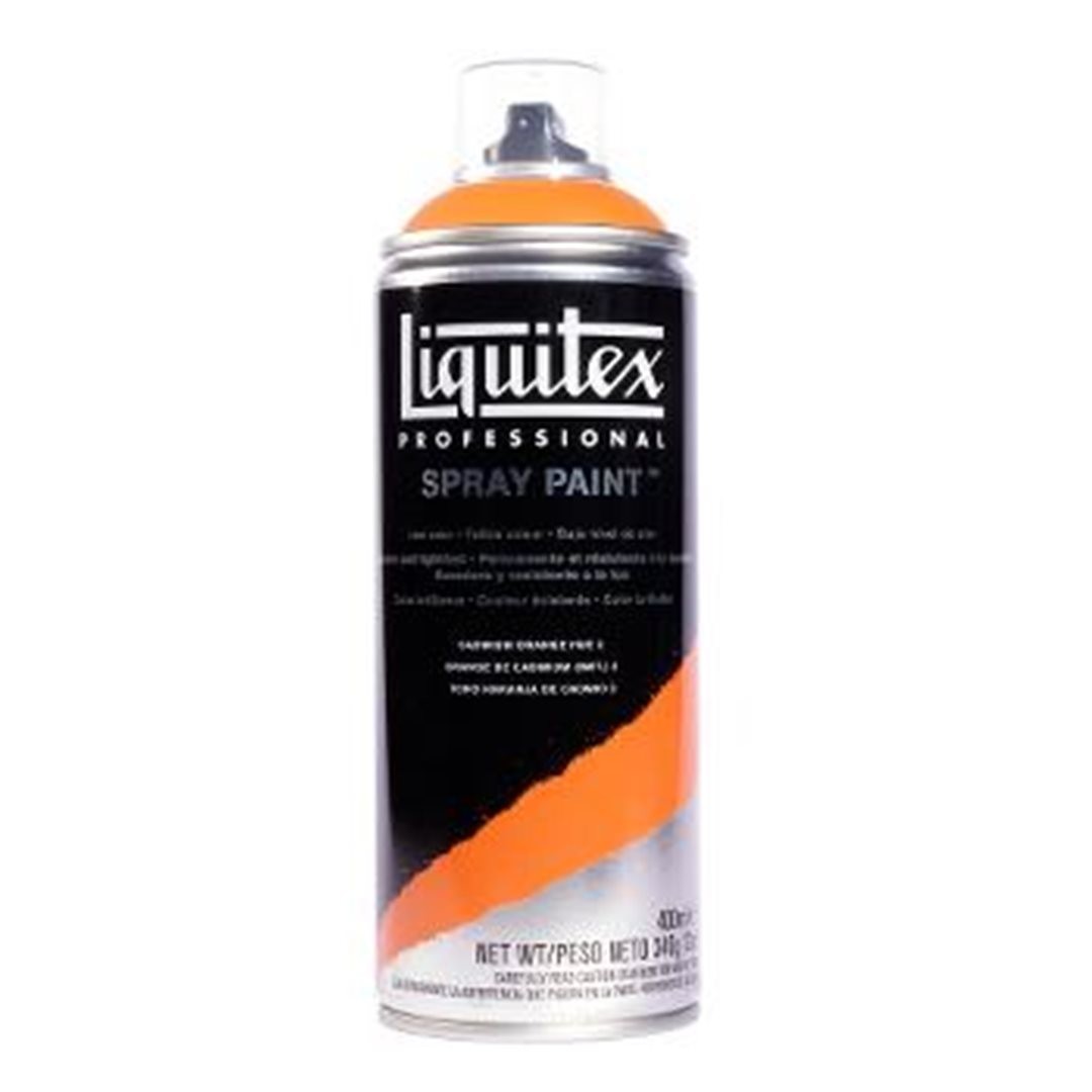 Colore Acrilico  Spray Paint 400 Ml - 2720 Arancio Di Cadmio Imitazione 2 — immagine 2