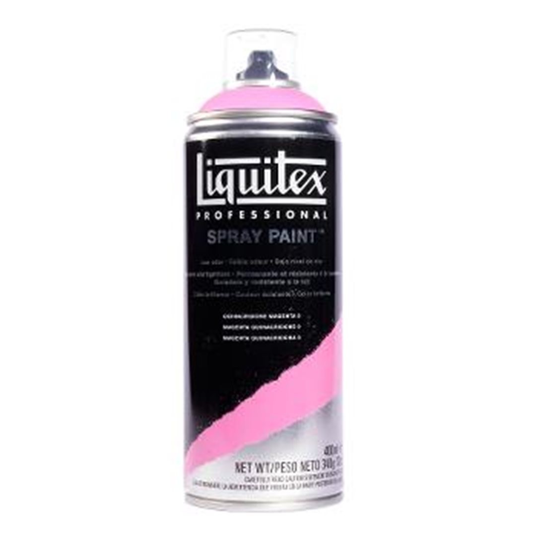 Colore Acrilico  Spray Paint 400 Ml - 6114 Magenta Quinacridone 6 — immagine 2