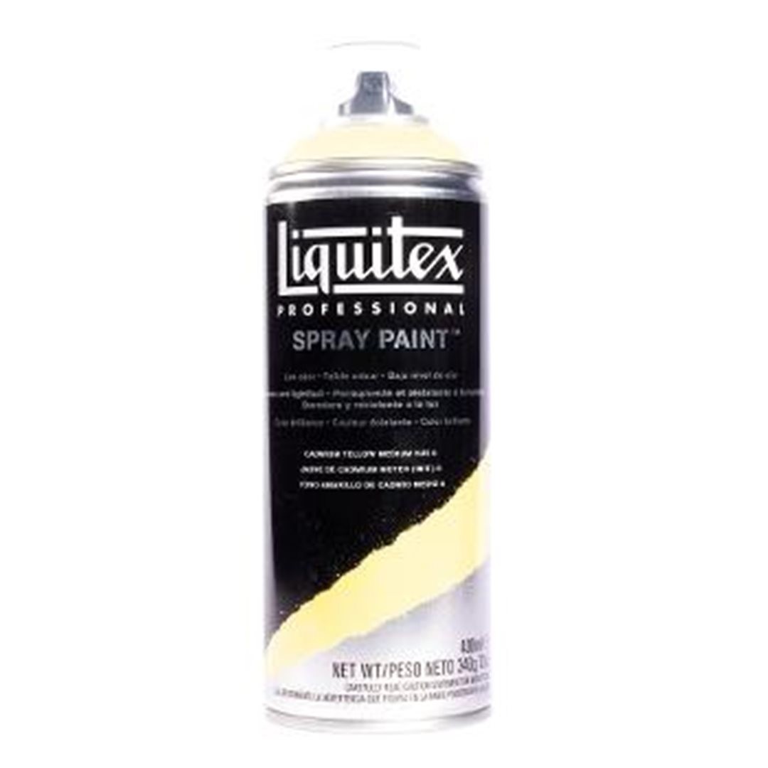 Colore Acrilico  Spray Paint 400 Ml - 6830 Giallo Di Cadmio Medio Imitazione 6 — immagine 2