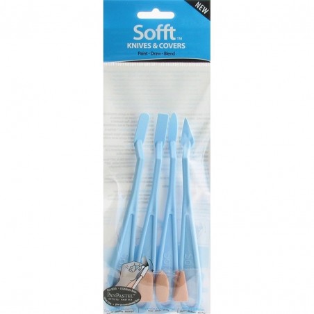 Spatole C/spugnetta Pz4  Misure Assortite