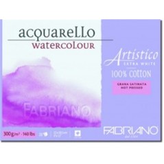 Fabriano Blocco  Artistico Extrawhite 23x30,5 Satinato Gr. 300